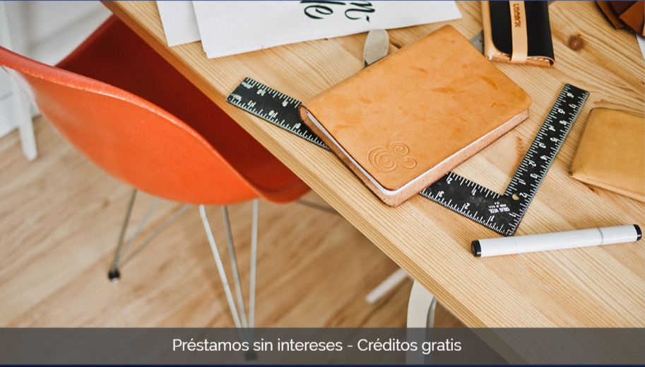 Préstamos sin intereses - Créditos gratis